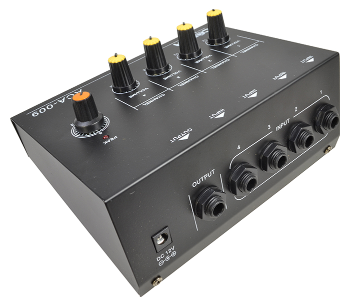 4 Channel Line Mixer - Mixers